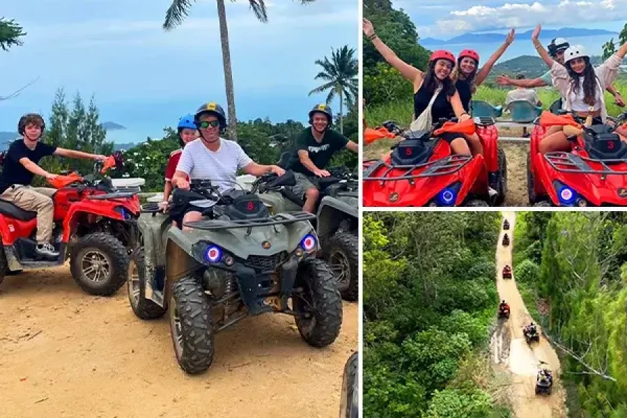 Exciting ATV tour adventure in Koh Samui