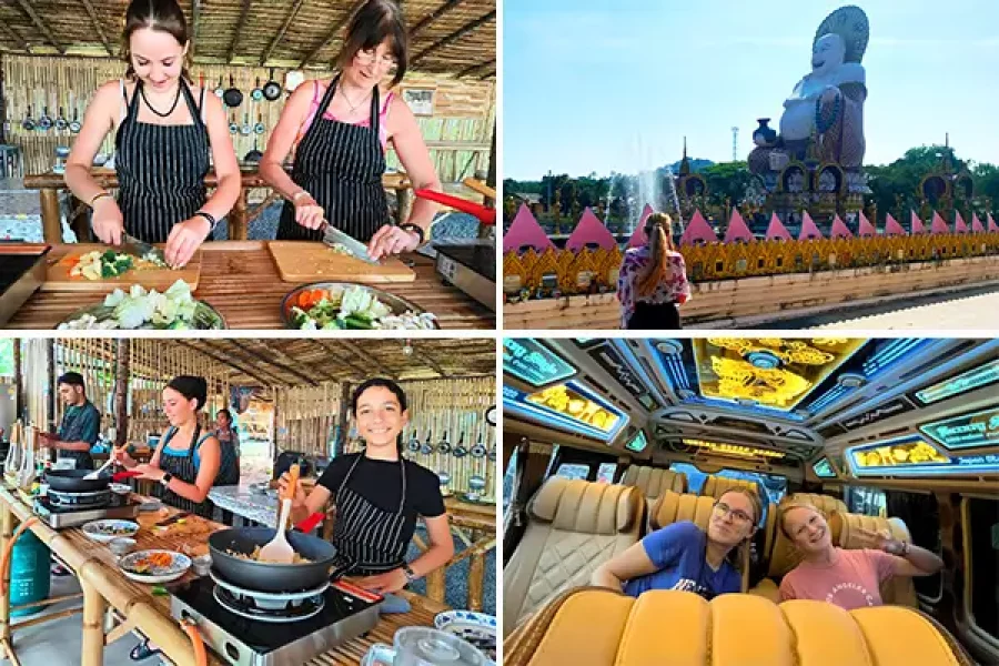 Thai Cooking Class in Koh Samui & Private Sightseeing Tour